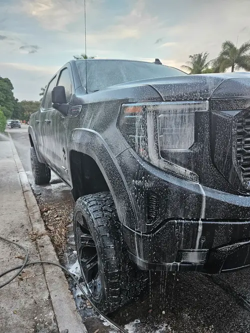 pickup truck car detailing